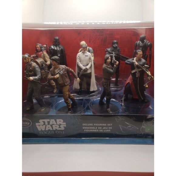 Disney Parks Star Wars Rogue One Action Deluxe Figurine Set - Picture 1 of 6
